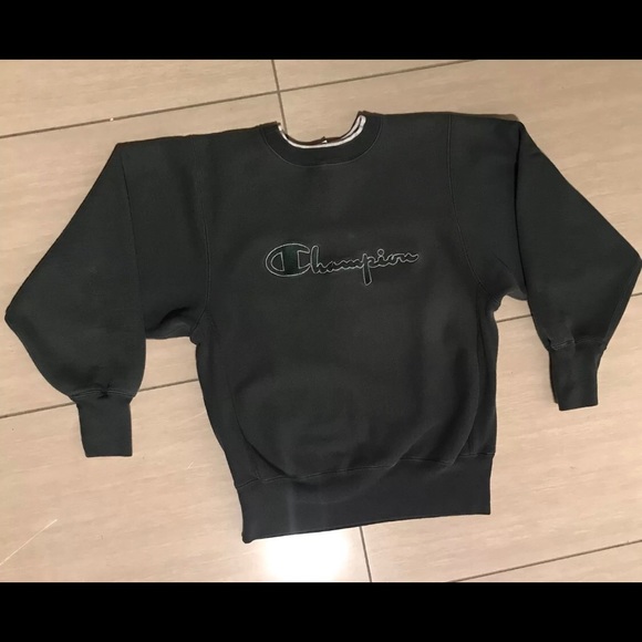 Champion Other - CHAMPION Reverse Weave Sweater Spellout Logo Med